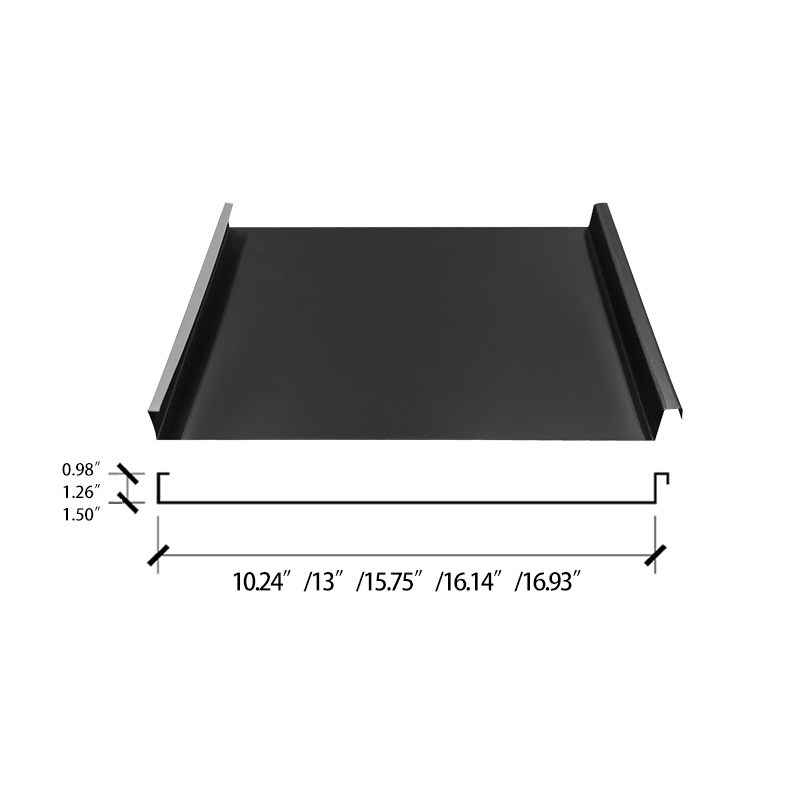 25/32/38 Modelo standing seam metal roof panels 25/32/38 Modelo standing seam metal roof panels