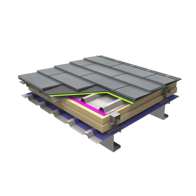 Mga flat metal na tile Mga flat metal na tile