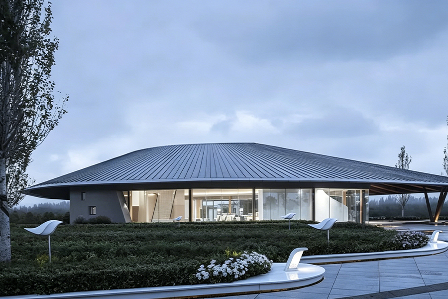 Zexin Exhibition Center Roofing Project